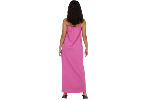 Only Onlmay Singlet Long Dress Jrs Φόρεμα Maxi Με Τιράντα (15257482 SUPER PINK)