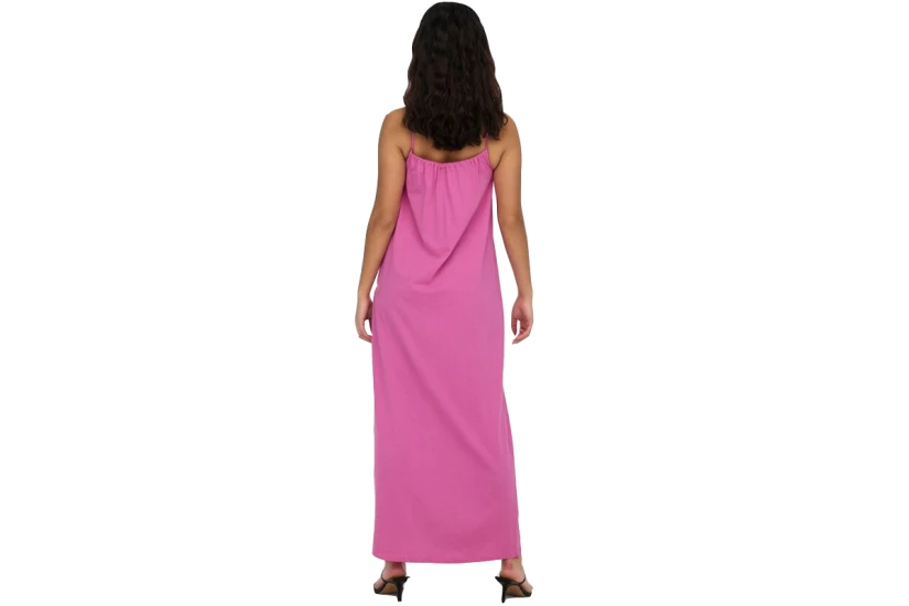 Only Onlmay Singlet Long Dress Jrs Φόρεμα Maxi Με Τιράντα (15257482 SUPER PINK)