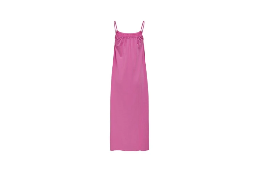 Only Onlmay Singlet Long Dress Jrs Φόρεμα Maxi Με Τιράντα (15257482 SUPER PINK)