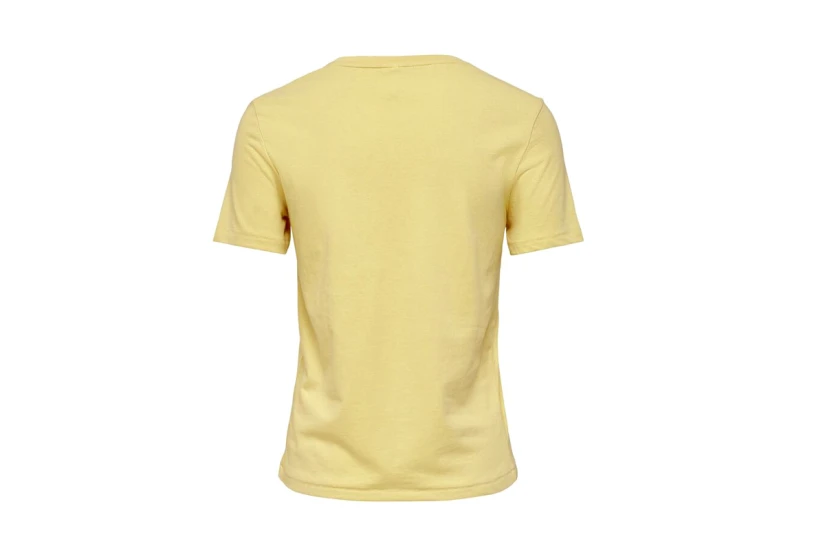 Only Onlcollie Reg Ss Cool Top Box Jrs T-Shirt (15259177 STRAW)