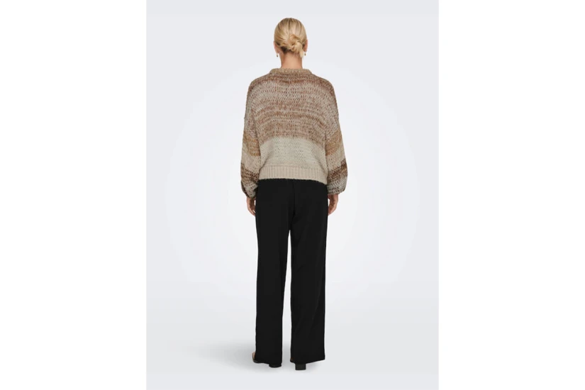 Only Onlalmira L-S Pullover Cc Knt Μπλούζα Πλεκτή (15259514 WALNUT)