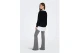 Only Ella Knitted Γυναικεία Πλεκτή Ζακέτα Μαύρη