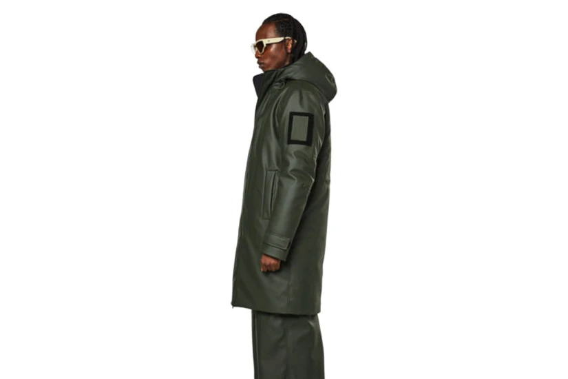 Rains Glacial Coat Μπουφάν Αδιάβροχο (15260 GREEN)