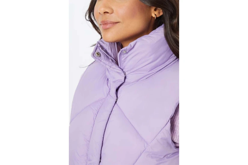 Only Onlpalma Puffer Waistcoat Cc Otw Μπουφάν Αμάνικο (15260039 VIOLA)