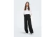 Only Onlmilian Mw Wide Pull-Up Pant Cc Tlr Παντελόνα (15264615 BLACK)
