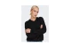 Only Onlevery L-S Rushed Sweatshirt Pnt Μπλούζα Με Λαιμόκοψη (15267722 BLACK)
