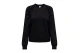 Only Onlevery L-S Rushed Sweatshirt Pnt Μπλούζα Με Λαιμόκοψη (15267722 BLACK)