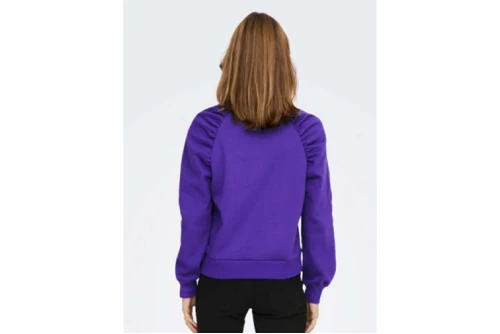 Only Onlevery L-S Rushed Sweatshirt Pnt Μπλούζα Με Λαιμόκοψη (15267722 DEEP BLUE)