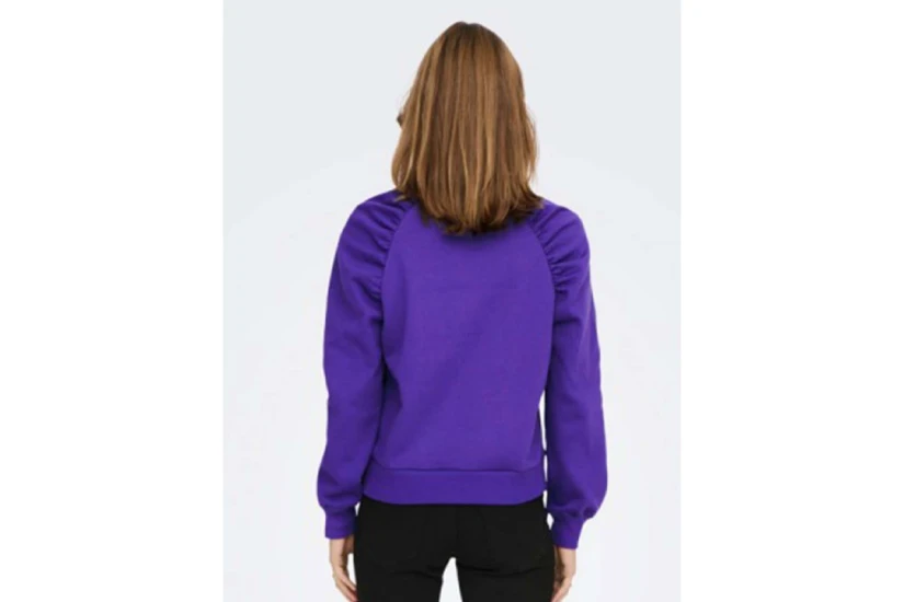 Only Onlevery L-S Rushed Sweatshirt Pnt Μπλούζα Με Λαιμόκοψη (15267722 DEEP BLUE)