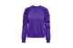 Only Onlevery L-S Rushed Sweatshirt Pnt Μπλούζα Με Λαιμόκοψη (15267722 DEEP BLUE)