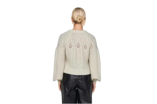 Only Scarlet Life L-S Pullover Knt Μπλούζα Πλεκτή (15267968 BIRCH)