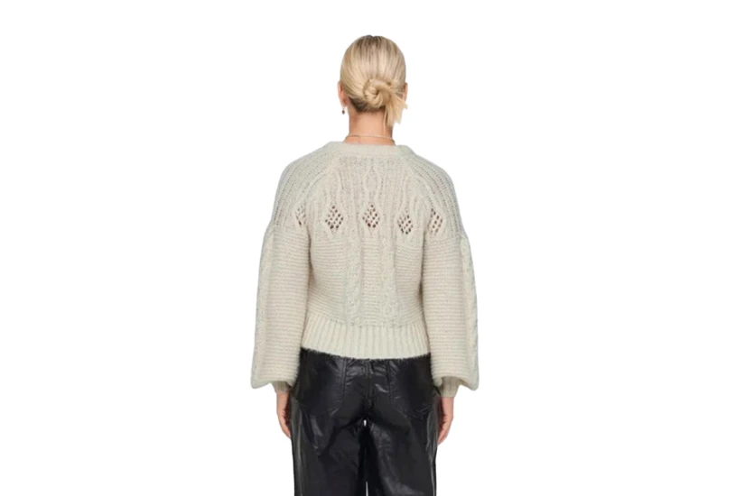 Only Scarlet Life L-S Pullover Knt Μπλούζα Πλεκτή (15267968 BIRCH)