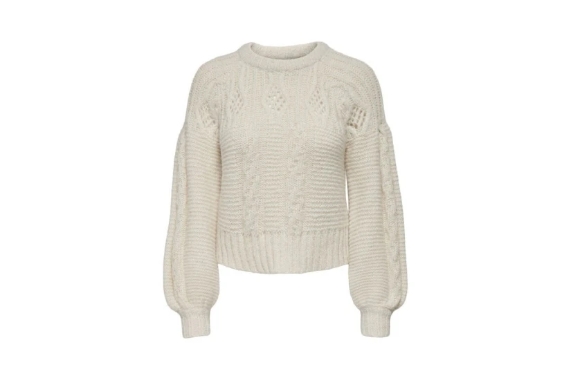 Only Scarlet Life L-S Pullover Knt Μπλούζα Πλεκτή (15267968 BIRCH)