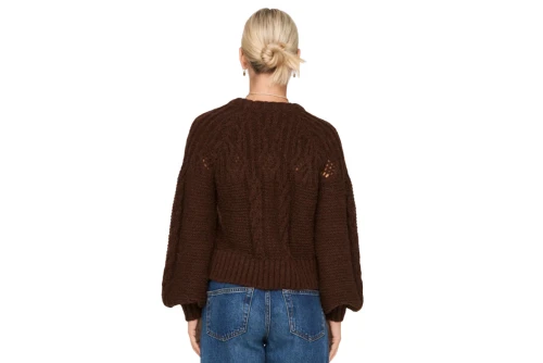 Only Scarlet Life L-S Pullover Knt Μπλούζα Πλεκτή (15267968 POTTING SOIL)