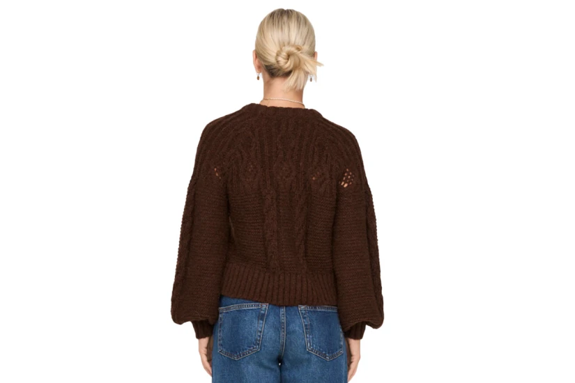 Only Scarlet Life L-S Pullover Knt Μπλούζα Πλεκτή (15267968 POTTING SOIL)
