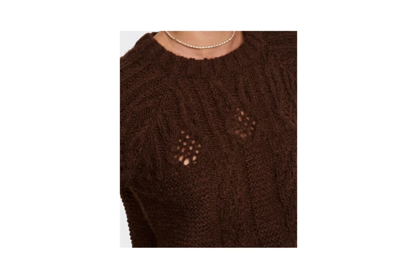 Only Scarlet Life L-S Pullover Knt Μπλούζα Πλεκτή (15267968 POTTING SOIL)