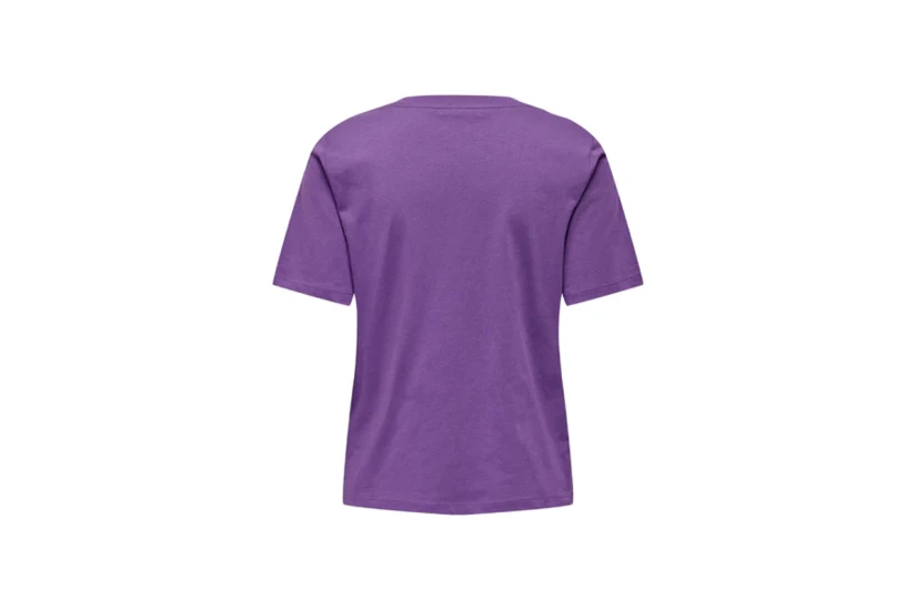 Only Onlonly Γυναικείο Κοντομάνικο T-Shirt Μωβ