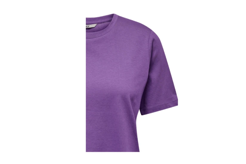 Only Onlonly Γυναικείο Κοντομάνικο T-Shirt Μωβ