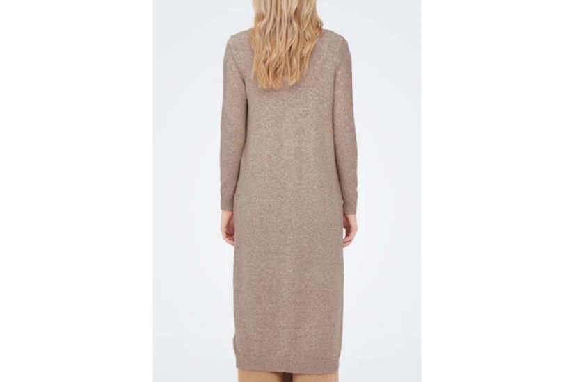 Only Onllesly L-S Long Cardigan Ζακέτα Πλεκτή Γυναικεία (15271673 BEIGE)
