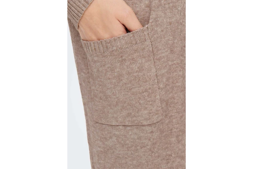 Only Onllesly L-S Long Cardigan Ζακέτα Πλεκτή Γυναικεία (15271673 BEIGE)
