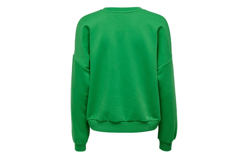 Only Onlweekday L-S Cirkel Box Swt Μπλούζα Με Λαιμόκοψη (15274668 GREEN BEE)