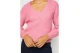 Only Onlallie Life Ls V-Neck Pullover Knt Μπλούζα Πλεκτή (15274969 AZALEA PINK)