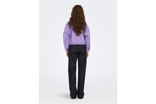 Only Onldrew Canvas Cc Otw Μπουφάν Τζιν Γυναικείο (15276301 PAISLEY PURPLE)