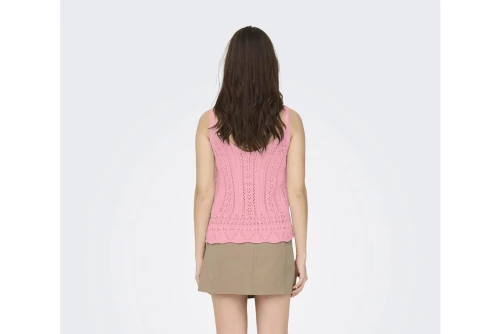 Only Onllyzet Life Sl Μπλούζα Αμάνικη Γυναικεία (15277573 CANDY PINK)