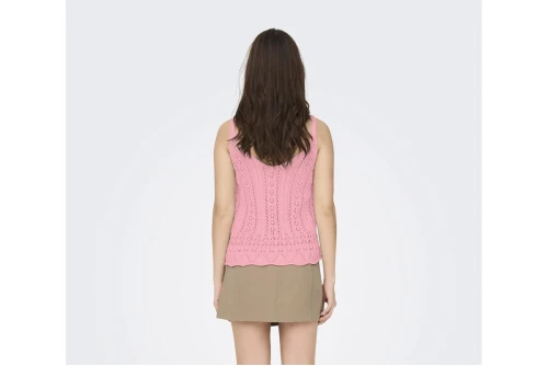 Only Onllyzet Life Sl Μπλούζα Αμάνικη Γυναικεία (15277573 CANDY PINK)