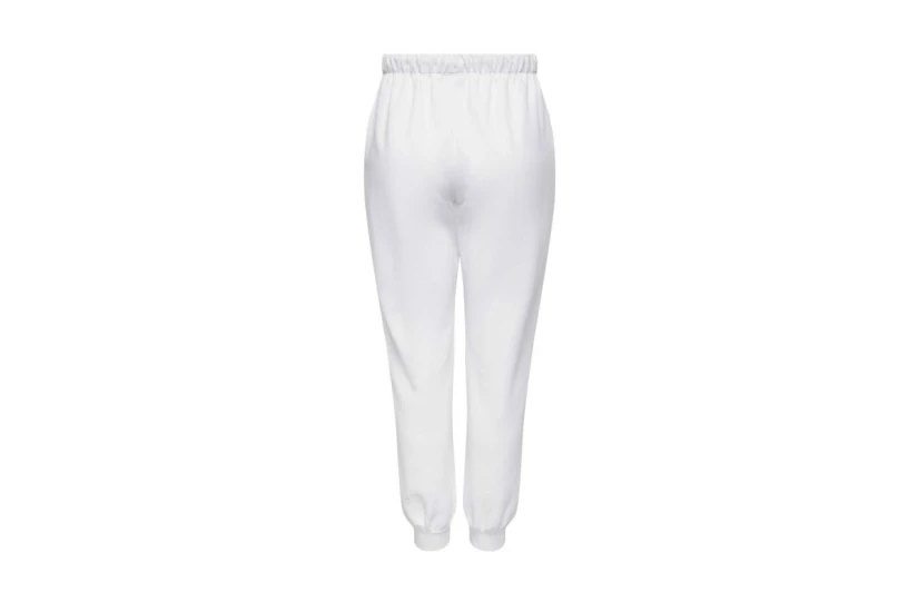 Only Word Pant Box Swt Παντελόνι Φόρμας Γυναικείο (15279837 BRIGHT WHITE-EMBRACE)