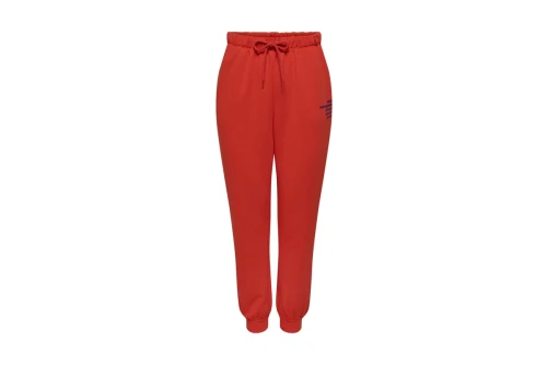 Only Word Pant Box Swt Παντελόνι Φόρμας Γυναικείο (15279837 ORANGE.COM LOVE)