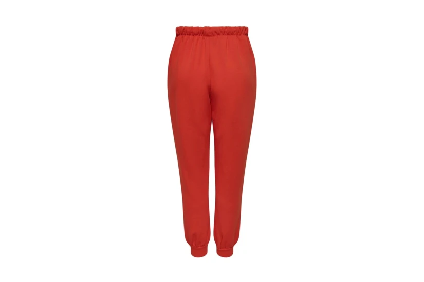 Only Word Pant Box Swt Παντελόνι Φόρμας Γυναικείο (15279837 ORANGE.COM LOVE)