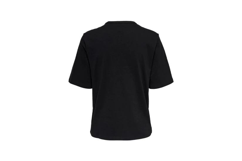 Only Sandra Ss Sequins Pocket Tee Jrs T-Shirt (15280110 BLACK)