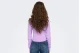 Only Onlsunny Ls Short O-Neck Cc Knt Μπλούζα Πλεκτή (15281413 PURPLE ROSE)