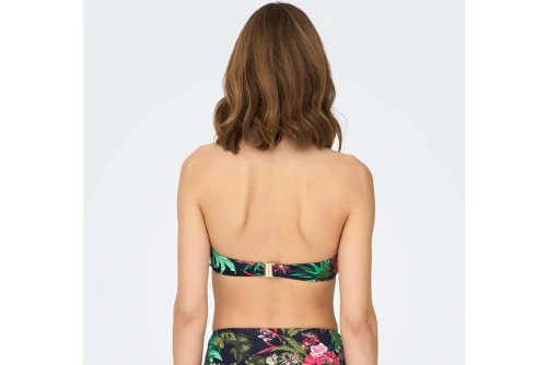 Only Onljuliette Ring Bandeau Bikini Top (15282619 NIGHT SKY-TROPICAL)