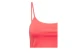 Only Onllesly Γυναικείο Αμάνικο Crop Top Κοραλλί