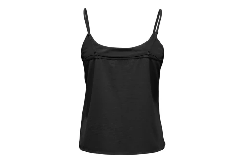 Only Onlmette Singlet Top Wvn Μπλούζα Αμάνικη Γυναικεία (15284314 BLACK)