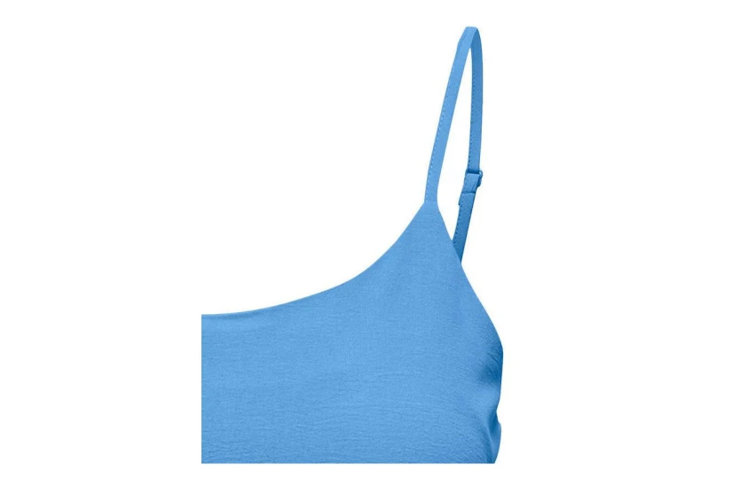 Only Onlmette Singlet Top Woven Γυναικεία Αμάνικη Μπλούζα Ραφ