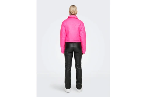 Only Onlcassidy Short Μπουφάν Puffer Γυναικείο (15285354 SANGRIA SUNSET)