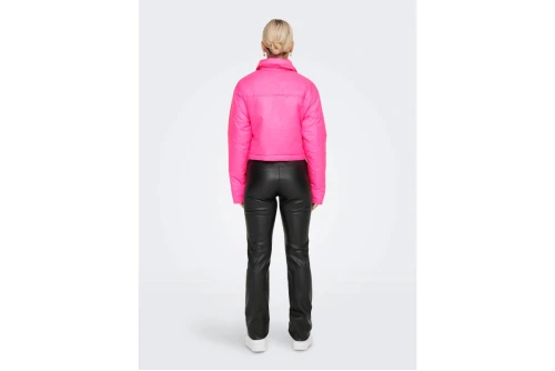 Only Onlcassidy Short Μπουφάν Puffer Γυναικείο (15285354 SANGRIA SUNSET)