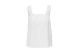 Only Onlwillow Linen Singlet Ptm Γυναικεία Αμάνικη Μπλούζα Λευκή