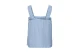 Only Onlwillow Linen Singlet Ptm Γυναικεία Αμάνικη Μπλούζα Γαλάζια
