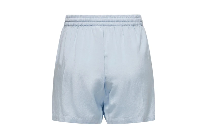 Only Onlwillow Γυναικείο Casual Λινό Σορτς Γαλάζιο