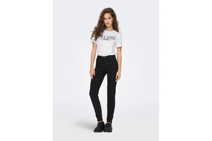 Only Onlkita Reg S-S Wings Top Box Jrs T-Shirt Γυναικείο (15286657 BRIGHT WHITE-FLYING)