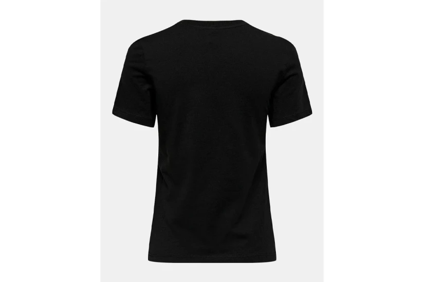 Only Onlcora Reg S-S Word Top Box Jrs T-Shirt Γυναικείο (15286729 BLACK-DREAMER)