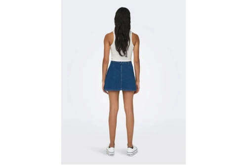 Only Onlbelia S-L Crop Top Crop Top Αμάνικο Γυναικείο (15289846 CLOUD DANCER)