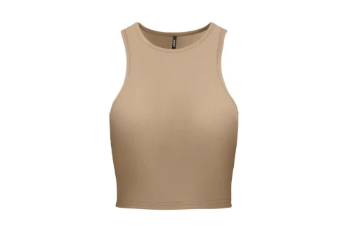 Only Onlbelia S-L Crop Top Crop Top Αμάνικο Γυναικείο (15289846 IRISH CREAM)
