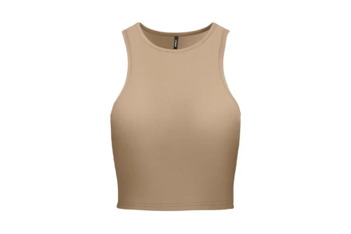 Only Onlbelia S-L Crop Top Crop Top Αμάνικο Γυναικείο (15289846 IRISH CREAM)