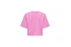 Only Onlsasja Γυναικείο Κοντομάνικο Crop Top Φούξια
