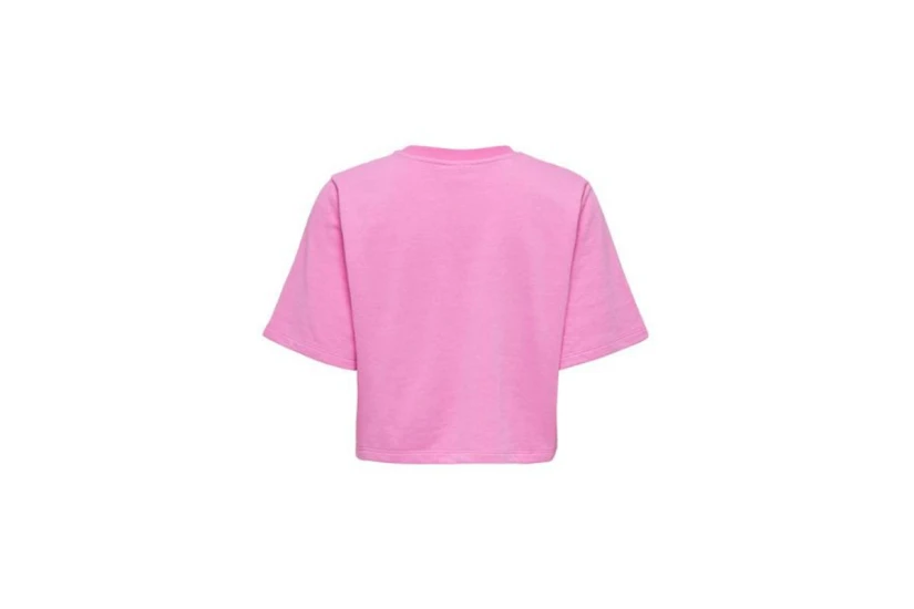 Only Onlsasja Γυναικείο Κοντομάνικο Crop Top Φούξια